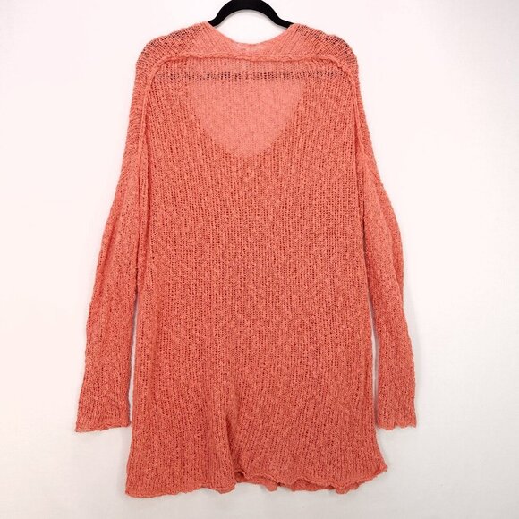 Free People Pullover Sweater Knit Boho Dolman Sleeves Women Oversized Size Small - Picture 2 of 13